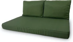 Madison - Coussin Lounge - Coussin Jardin - Coussin Palette - Coussin Dossier - 3 Pièces - 120cm X 80cm - Lounge Green - Edition Limited