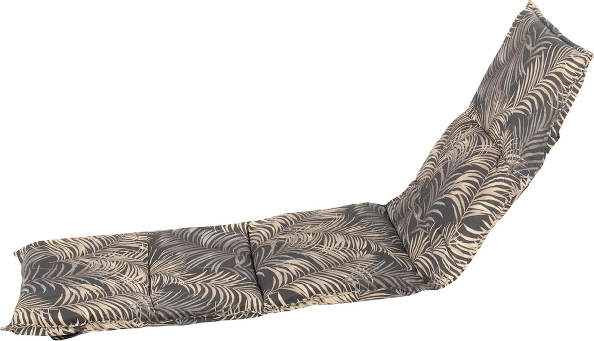 Hartman - Coussin De Jardin - Coussin De Chaise Longue - 195cm X 63cm - Belize Gris Foncé 1 Hartman - Coussin De Jardin - Coussin De Chaise Longue - 195cm X 63cm - Belize Gris Foncé
