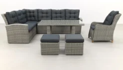 Ensemble Salon/salle à Manger San Marino - Paloma Gris + Chaise De Jardin Torino 22 Ensemble Salon/salle à Manger San Marino - Paloma Gris + Chaise De Jardin Torino -Jardin Meubles Magasin 1200x689 2