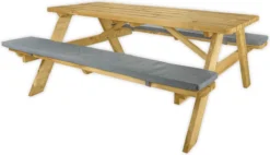 Cheappicnictafels.nl | Table De Pique-nique De 180 Cm De Long | Table De Jardin 6 Personnes | De Luxe 180cm Long | Bois De Pin Imprégné ! -Jardin Meubles Magasin 1200x689