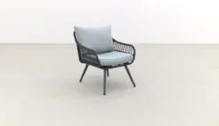 Garden Impressions Ensemble Fauteuil-canapé Margriet - Noir Carbone/Gris Menthe - 5 Pièces -Jardin Meubles Magasin 1200x695 2