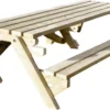 Table De Pique-nique Et Banc 2 En 1 Modèle Pliant En épicéa 3-6 Personnes / Livré Entièrement Assemblé!