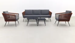 Garden Impressions Ensemble De Salon Canberra 5 Pièces - Corde - Gris Foncé/rouge/gris Clair 26 Garden Impressions Ensemble De Salon Canberra 5 Pièces - Corde - Gris Foncé/rouge/gris Clair -Jardin Meubles Magasin 1200x698 10