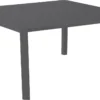NATERIAL - Table De Jardin IDAHO - Table Extensible - 97/149 X 149 X 76 Cm - 6 à 8 Personnes - Aluminium - Anthracite - Gris Foncé - Table à Manger D'extérieur - Table Extensible - Table De Jardin - Extensible