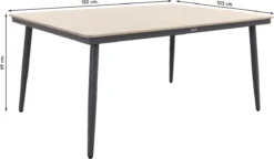 Garden Impressions Ensemble De Salle à Manger Margriet - Noir Carbone/Gris Menthe - 6 Pièces 32 Garden Impressions Ensemble De Salle à Manger Margriet - Noir Carbone/Gris Menthe - 6 Pièces -Jardin Meubles Magasin 1200x699 6