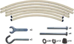 Hamac Avec BÂTON D'ÉPANDAGE Et Support - 2 Personnes - Châssis EXTRA STABLE Jusqu'à 220 Kg - Ensembles De Hamac - Grande -Jardin Meubles Magasin 1200x704 1