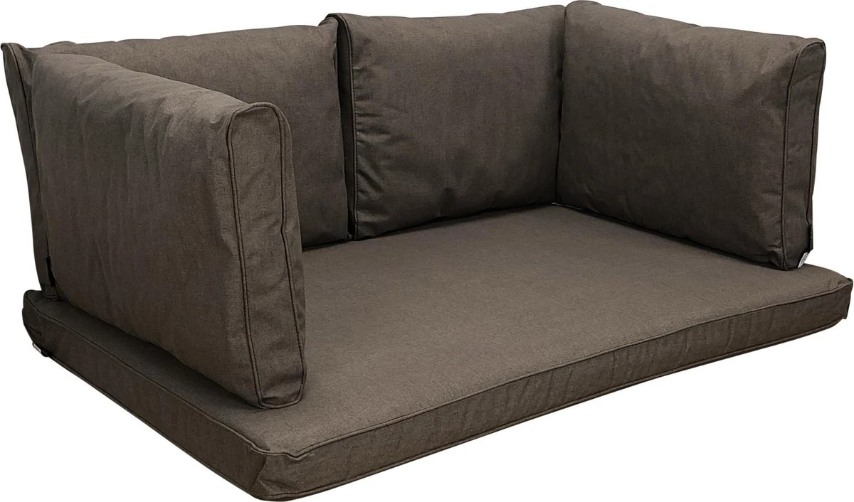 Ensemble De Coussins D' Outdoor 5 Pièces Madison Taupe - Coussin De Palette - Pour Ensemble De Salon Ou De Jardin 1 Ensemble De Coussins D' Outdoor 5 Pièces Madison Taupe - Coussin De Palette - Pour Ensemble De Salon Ou De Jardin