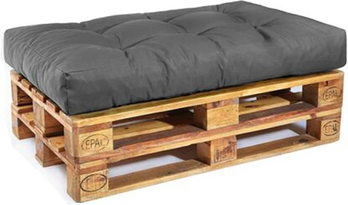 ExpertoXL Pallet Cushion SET - Coussin D'assise Avec Coussin De Dossier - Beige - Pour L'extérieur Et L'intérieur RÉSISTANT À L'EAU 4 ExpertoXL Pallet Cushion SET - Coussin D'assise Avec Coussin De Dossier - Beige - Pour L'extérieur Et L'intérieur RÉSISTANT À L'EAU – Image 4