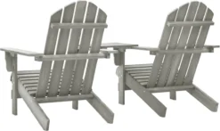 Prolenta Premium - Chaises De Jardin De Jardin Adirondack Avec Table Pin Massif Gris 10 Prolenta Premium - Chaises De Jardin De Jardin Adirondack Avec Table Pin Massif Gris -Jardin Meubles Magasin 1200x712