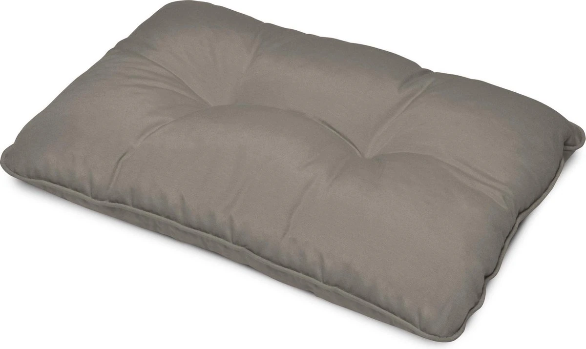 Beautissu Coussin D' Plein Air Résistant à L'eau 60x40x12 Cm - Coussin De Dossier Coussin Grijs Clair Pour Salon De Mobilier De Jardin - Flair Lounge 4 Beautissu Coussin D' Plein Air Résistant à L'eau 60x40x12 Cm - Coussin De Dossier Coussin Grijs Clair Pour Salon De Mobilier De Jardin - Flair Lounge – Image 4