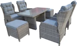 Excellent Ensemble De Salon De Luxe Excellent Wellness - Ensemble De Meubles De Jardin - Ensemble De Salle à Manger - Extra Haut - Anthracite 21 Excellent Ensemble De Salon De Luxe Excellent Wellness - Ensemble De Meubles De Jardin - Ensemble De Salle à Manger - Extra Haut - Anthracite -Jardin Meubles Magasin 1200x717