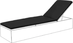 Gardenista Lounger Meubilair Coussin Pad Résistant à Water Et Respirant Tissu Facile à Nettoyer Pour L'extérieur Moderne Et Elegance Jardins Doux Et Comfy 9 Gardenista Lounger Meubilair Coussin Pad Résistant à Water Et Respirant Tissu Facile à Nettoyer Pour L'extérieur Moderne Et Elegance Jardins Doux Et Comfy -Jardin Meubles Magasin 1200x720 1