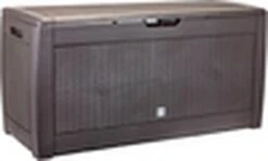 TA Boîte De Rangement Coussins Rato Garden 119x48x60cm 310L UMBER BROWN Prosperplast