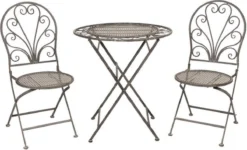 Set De Bistro Table De Bistrot Chaise De Bistrot (3 Pièces) Ø 70*76 Cm / 40*47*94 Cm (2) Boucles De Fer Wit Ensemble De Balcon Ensemble De Jardin Ensemble De Terrasse 9 Set De Bistro Table De Bistrot Chaise De Bistrot (3 Pièces) Ø 70*76 Cm / 40*47*94 Cm (2) Boucles De Fer Wit Ensemble De Balcon Ensemble De Jardin Ensemble De Terrasse -Jardin Meubles Magasin 1200x728 2