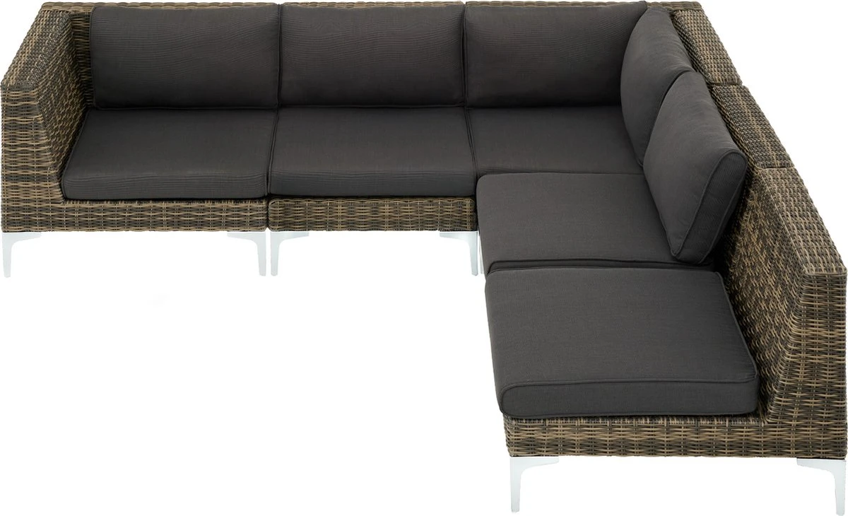 Tectake - Ensemble Osier Modulaire Villanova Coin Droit Naturel - 404416 7 Tectake - Ensemble Osier Modulaire Villanova Coin Droit Naturel - 404416 – Image 7