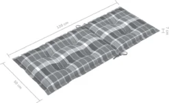 VidaXL Chaises De Jardin De Jardin 4 Pièces Avec Coussins à VidaXL Gris Teck Massif 23 VidaXL Chaises De Jardin De Jardin 4 Pièces Avec Coussins à VidaXL Gris Teck Massif -Jardin Meubles Magasin 1200x732