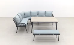 Garden Impressions Ensemble De Salle à Manger Margriet - Noir Carbone/Gris Menthe - 6 Pièces 24 Garden Impressions Ensemble De Salle à Manger Margriet - Noir Carbone/Gris Menthe - 6 Pièces -Jardin Meubles Magasin 1200x732 5