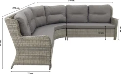 Ensemble De Salle à Manger Lounge Sandigo Avec Canapé D'appoint + 2x Chaise De Jardin Réglable 34 Ensemble De Salle à Manger Lounge Sandigo Avec Canapé D'appoint + 2x Chaise De Jardin Réglable -Jardin Meubles Magasin 1200x738 8