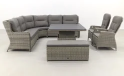 Ensemble De Salle à Manger Lounge Sandigo Avec Canapé D'appoint + 2x Chaise De Jardin Réglable 24 Ensemble De Salle à Manger Lounge Sandigo Avec Canapé D'appoint + 2x Chaise De Jardin Réglable -Jardin Meubles Magasin 1200x742 4