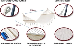 Hamac Familial Potenza® Avec ÉPANDEUR Et Support - Structure En MÉTAL SOLIDE Jusqu'à 350 Kg - EXTRA STABLE - Tytan Santia 10 Hamac Familial Potenza® Avec ÉPANDEUR Et Support - Structure En MÉTAL SOLIDE Jusqu'à 350 Kg - EXTRA STABLE - Tytan Santia -Jardin Meubles Magasin 1200x745 3