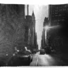 Coussins D'extérieur - Jardin - Une Rue Calme De New York En Noir Et Blanc - 60x40 Cm