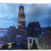 Coussins D'extérieur - Jardin - Le Dom à Utrecht Avec Un Ciel Sombre - 50x30 Cm
