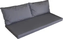 Wood4you - Ensemble De Salon 6 échafaudages En Bois 200x210 Cm - Forme GL Avec Coussins Souples