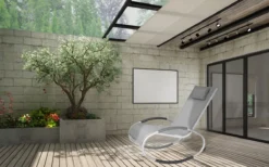 Chaise à Bascule D'extérieur Confortable Kamyra® - Chaise De Jardin, Chaises De Jardin De Jardin - Pour Adultes Et Enfants - Aluminium - Grijs 14 Chaise à Bascule D'extérieur Confortable Kamyra® - Chaise De Jardin, Chaises De Jardin De Jardin - Pour Adultes Et Enfants - Aluminium - Grijs -Jardin Meubles Magasin 1200x750 4