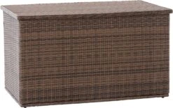 Opbergbox En Rotin XL - 148 X 85 X 84 Cm Marron - Boîte à Coussins De Jardin - Imperméable - Avec Couvercle - Pour L'intérieur & L'extérieur - Boîte De Jardin 13 Opbergbox En Rotin XL - 148 X 85 X 84 Cm Marron - Boîte à Coussins De Jardin - Imperméable - Avec Couvercle - Pour L'intérieur & L'extérieur - Boîte De Jardin -Jardin Meubles Magasin 1200x754 5