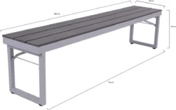 MaximaVida Ensemble De Pique-nique Pliable En Plastique-aluminium Hamburg 200 Cm Noir - Peu D'entretien -Jardin Meubles Magasin 1200x755 1