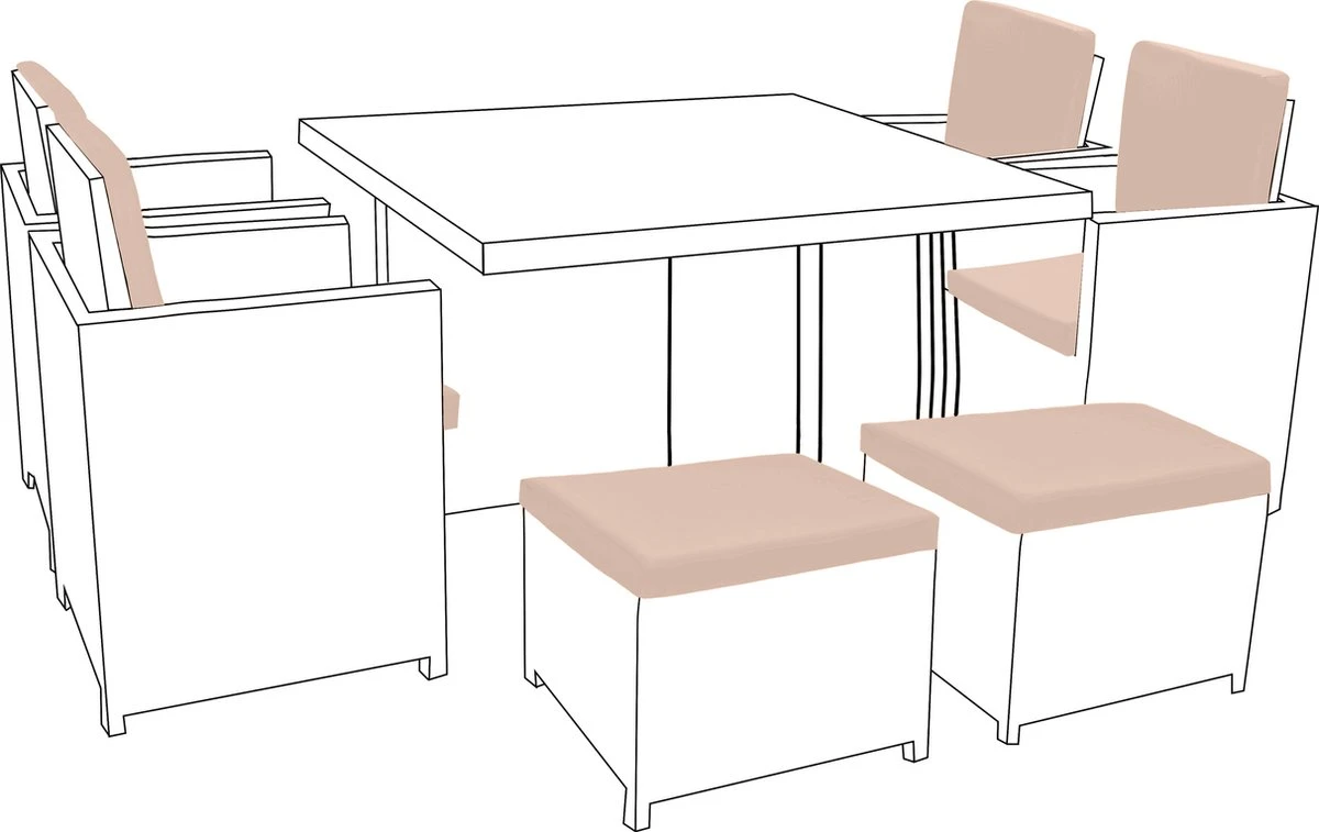 Gardenista Set De Coussins De Siège D'extérieur Pour Meubles En Rotin Coussins De Meubles D'extérieur Résistants à L'eau Rembourrage De Chaise De Meubles De Patio Léger Et Durable 12 Pièces 1 Gardenista Set De Coussins De Siège D'extérieur Pour Meubles En Rotin Coussins De Meubles D'extérieur Résistants à L'eau Rembourrage De Chaise De Meubles De Patio Léger Et Durable 12 Pièces