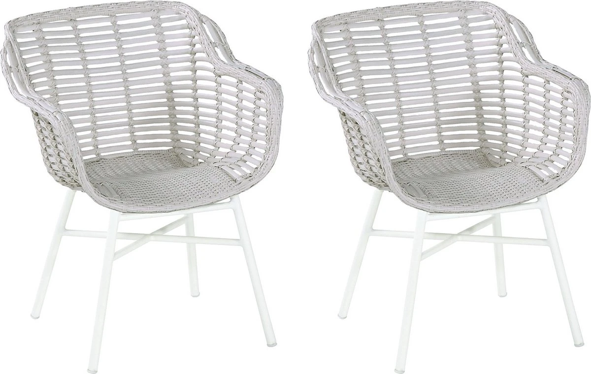 Hartman Cecilia Dining Garden Chair Accoudoirs Ivory Wicker - Set De 2 - MAINTENANT Avec Coussins D'assise Gratuits D'une Valeur De 25,00 € 1 Hartman Cecilia Dining Garden Chair Accoudoirs Ivory Wicker - Set De 2 - MAINTENANT Avec Coussins D'assise Gratuits D'une Valeur De 25,00 €
