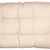 Coussin De Palette Avec Mousse | 80 * 120 * 12 Centimètres | Beige | Coton / Polyester | Rectangulaire | Clayre & Eef | KT039.007BE