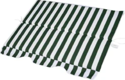 Rocket Balançoire De Jardin Nancy's Benbrook - Banc De Balançoire - Auvent Réglable - Métal - Vert - Wit - Polyester - Mousse - -Jardin Meubles Magasin 1200x767