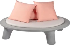 Weltevree - Flying Dishman - Lit De Salon à L'extérieur, Lounge Island, Sun Island, Chaise Longue Pour Le Jardin, Chaise Longue - Meubles De Jardin - Incl. Ensemble De Coussin Oranje -Jardin Meubles Magasin 1200x775 1