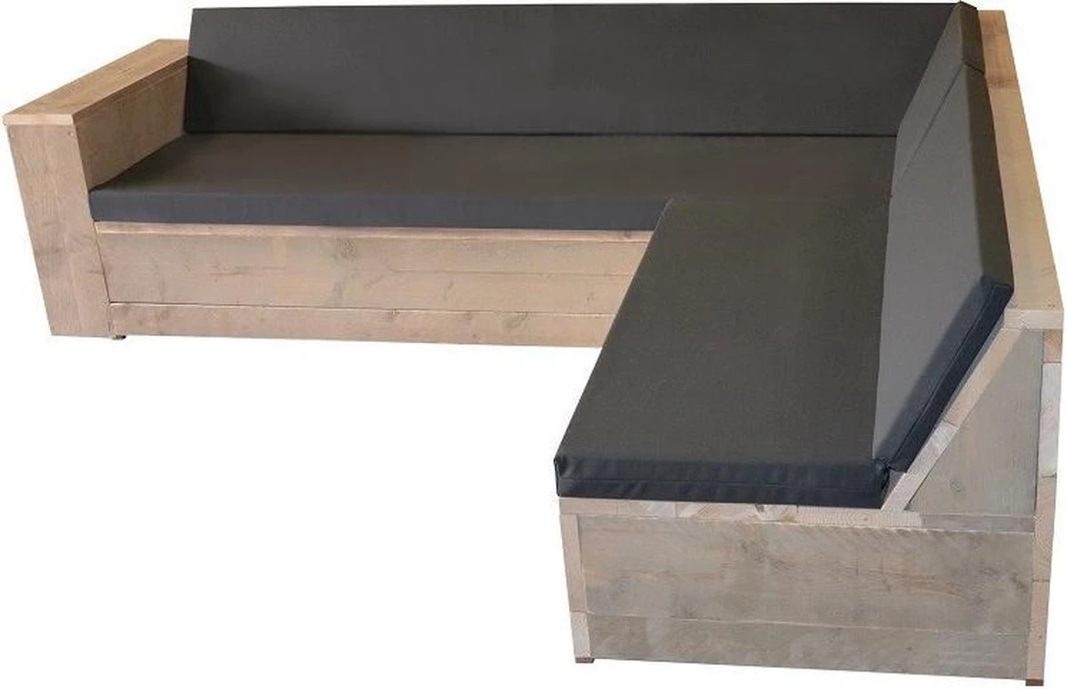 Wood4you - Ensemble De Salon échafaudage En Bois San Francisco 250x250 Cm - Coussins Inclus 1 Wood4you - Ensemble De Salon échafaudage En Bois San Francisco 250x250 Cm - Coussins Inclus