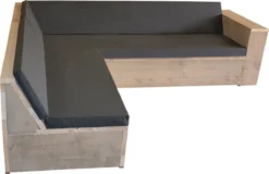 Wood4you - Ensemble De Salon échafaudage En Bois San Francisco 200x200 Cm - Coussins Inclus -Jardin Meubles Magasin 1200x776 2