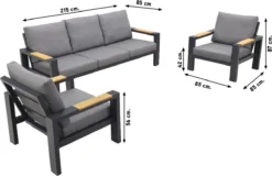 Ensemble Fauteuil-canapé Hammelton Avec Table De Jardin Ajustable Jersey - 4 Pièces -Jardin Meubles Magasin 1200x777 4