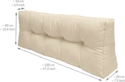 Beautissu De Palette Beautissu Eco Elements - Coussin De Dossier 120x40x15 Cm Pour Canapé-palette - Kussen Nature - Coussins De Palette En Qualité Coussin De Matelas 10 Beautissu De Palette Beautissu Eco Elements - Coussin De Dossier 120x40x15 Cm Pour Canapé-palette - Kussen Nature - Coussins De Palette En Qualité Coussin De Matelas -Jardin Meubles Magasin 1200x790 7