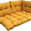 Ensemble De Coussin De Jardin 4 Pièces Madison - Coussin Palette Avec 3 Coussins De Dossier - Panama Yellow