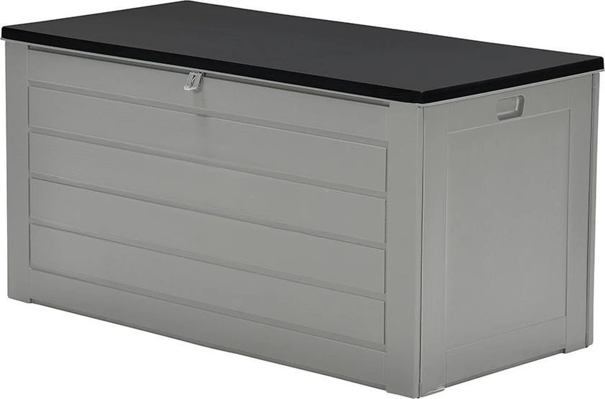 Garden Impressions Primo Taie D'oreiller 680 Litres - Boîte De Rangement - Gris/noir 2 Garden Impressions Primo Taie D'oreiller 680 Litres - Boîte De Rangement - Gris/noir – Image 2