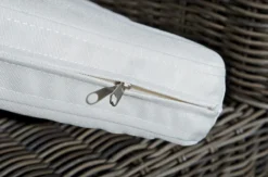 Chaise De Jardin Deluxe - Résistant Aux Intempéries - Aspect Chaise Longue - Osier - Grijs/ Blanc - Chaises De Jardin Lot De 1 -Jardin Meubles Magasin 1200x794 16