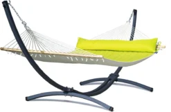 Hamac COLOMBIEN Avec Support - 2 Personnes - Structure EXTRA STABLE Jusqu'à 220 Kg - Ensembles De Hamac - Grande Panama