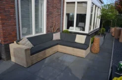 Wood4you - Ensemble De Salon échafaudage En Bois San Francisco 250x200 Cm - Coussins Inclus -Jardin Meubles Magasin 1200x794 27