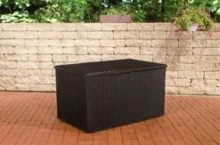 Opbergbox XL - Étanche - Avec Couvercle - Pour L'intérieur & L'extérieur - Boîte à Coussins De Jardin - Boîte De Jardin - 156x98x86cm -Jardin Meubles Magasin 1200x794 44