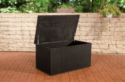 Opbergbox XL - Étanche - Avec Couvercle - Pour L'intérieur & L'extérieur - Boîte à Coussins De Jardin - Boîte De Jardin - 139x83x75cm