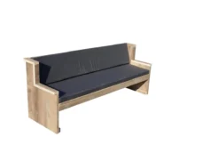 Banc En Bois Zeeland - Banc En Bois échafaudage - Banc De Jardin - Banc Lounge - Canapé 'Do It Yourself' Kit De Construction - Incl. Oreillers