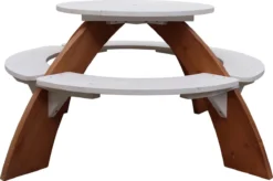 AXI Orion Table Pique Nique Enfant Ronde En Bois Marron & Blanc - Table Picnic Avec Parasol Pour Le Jardin 24 AXI Orion Table Pique Nique Enfant Ronde En Bois Marron & Blanc - Table Picnic Avec Parasol Pour Le Jardin -Jardin Meubles Magasin 1200x795 5
