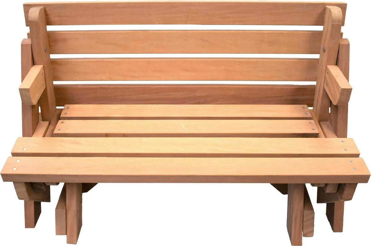 Table De Pique-nique Et Banc Pliant 2 En 1 Modèle Bilinga Bois Dur 2-4 Personnes / Livré Complètement Assemblé! 2 Table De Pique-nique Et Banc Pliant 2 En 1 Modèle Bilinga Bois Dur 2-4 Personnes / Livré Complètement Assemblé! – Image 2