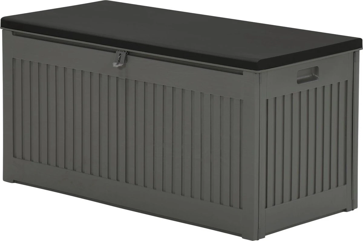 Garden Impressions Primo Taie D'oreiller 270 Litres - Boîte De Rangement - Gris/noir 1 Garden Impressions Primo Taie D'oreiller 270 Litres - Boîte De Rangement - Gris/noir